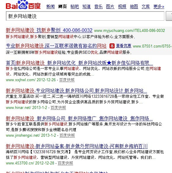 新乡网站建设的痛症